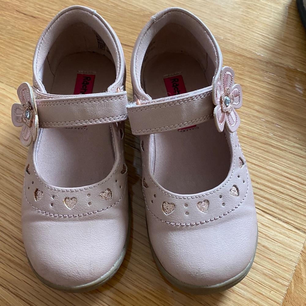 Girls pink Rachel shoes …. Worn but in excellent condition like new